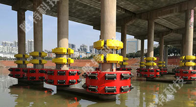 為蒸陽(yáng)大橋訂制安裝的固定式復(fù)合材料橋梁防撞護(hù)舷